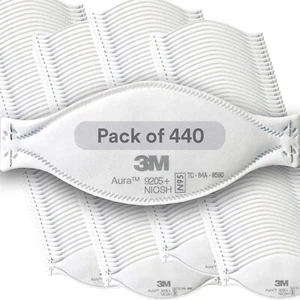 3M Aura 9205+ N95 Particulate Respirator Disposable Protective Mask - Picture 1 of 10