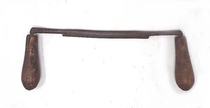 ANTIQUE BLACKSMITH-WROUGHT LIGHT DUTY DRAW KNIFE - 6" BLADE - GOOD FOR SCULPTING - Picture 1 of 3