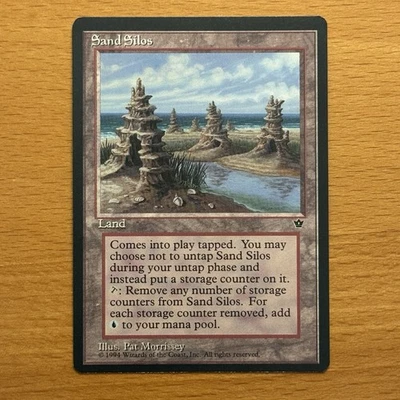 Sand Silos NM+ NEVER PLAYED Fallen Empires MTG Magic VINTAGE FAST SHIPPING - Image 1 of 2