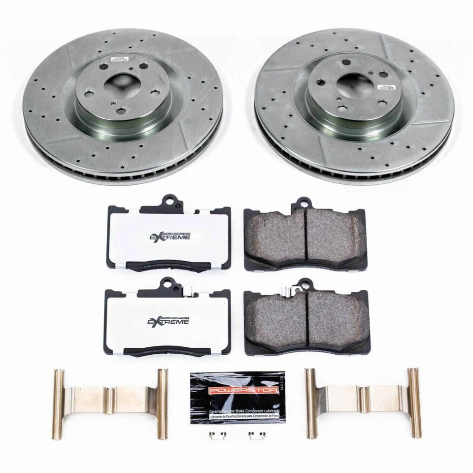 Power Stop Brake Kit For Lexus GS450h 2013-2018 - Front Z26 Street Warrior - Imagem 1 de 4