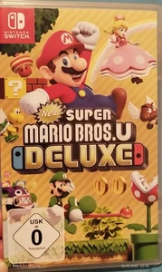 Super Mario Bros. U Deluxe Nintendo Switch Originalverpackung - Bild 1 von 3
