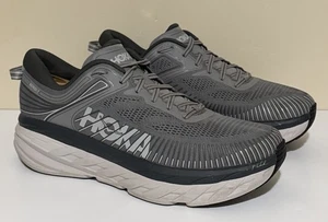 Zapatos para correr Hoka One One Bondi 7 1110530WDDS para hombre 11 2E ancho Wild Dove gris - Imagen 1 de 15