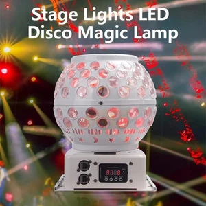 50W RGB LED Effect Stage Light DJ Disco Magic Lamp LED Crystal Magic Ball Light - Picture 1 of 12
