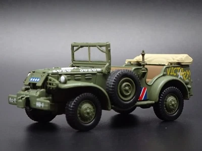 WWII DODGE WC57 Comando Auto Esercito Militare V-E Giorno 1:64 Scala Modellino - Immagine 1 di 4
