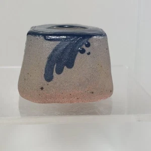 Rowe Pottery Works Salt Glazed Candle Holder - Picture 1 of 7