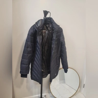 Chaqueta con Capucha Spyder Thermaweb Acolchada Puffer Talla Grande Foto 1 de 4