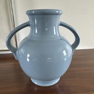 FIESTA PERIWINKLE MILLENNIUM Double Handle VASE 1999 - Picture 1 of 7