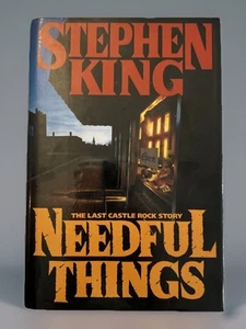 NEEDFUL THINGS Stephen King Hardcover First Edition 1st Printing 1991 Horror - Picture 1 of 14