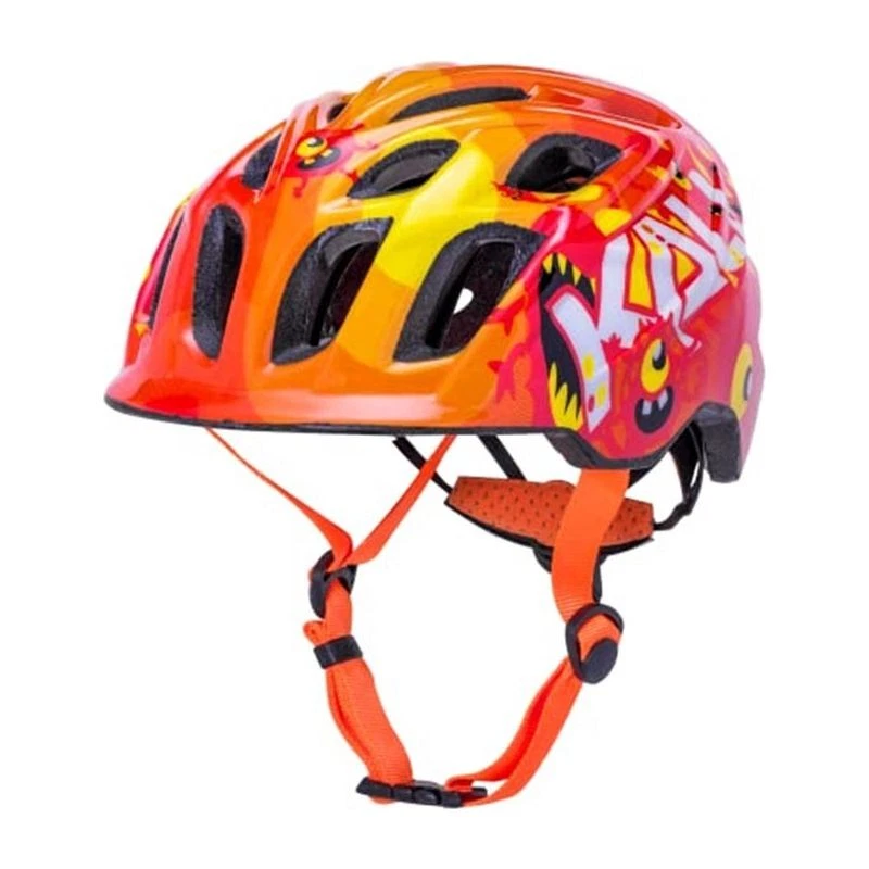 Kali Protectives Chakra Child Helmet Monsters Orange Children's X-small