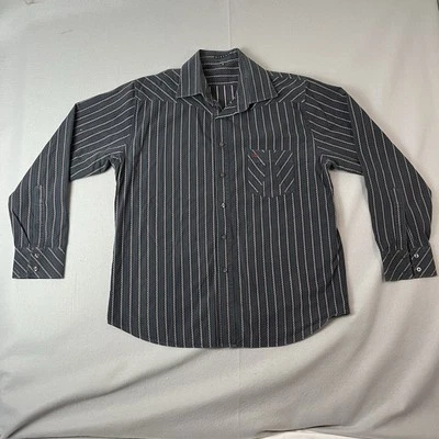 Camisa Sisley Western De Colección Para Hombres XL 100% Algodón Rodeo Azteca Brushpopper Foto 1 de 4