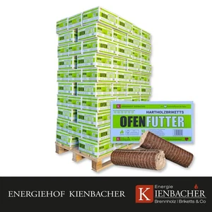 960kg Palette Nestro im Karton FSC Hartholzbriketts Buche Eiche Holzbriketts Öko - Bild 1 von 11