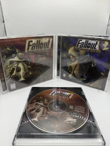 Fallout/Fallout 2 Dual Jewel (PC, 2001) DISCOS LIMPIOS Envío Gratis - Imagen 1 de 3