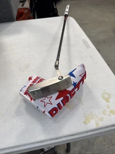 PIRETTI COTTONWOOD II MILLED PREMIERE SERIES PLUMMERS NECK PUTTER 36" 365g - Picture 1 of 10