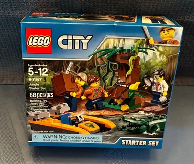 Lego City 60157 Jungle Starter Set 2018 retirado nuevo y sellado Foto 1 de 4