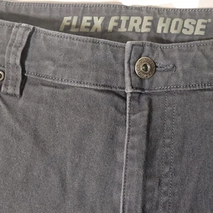 Duluth Flex Fire Hose Jeans 36x32 Relaxed Fit Stretch Denim - Picture 1 of 8