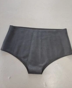 100% Latex Rubber Gummi Handmade Black Masquerade Halloween Fixed Men S - Bild 1 von 1