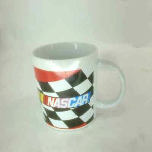 Taza de café a cuadros Nascar 2005 de Sherwood coleccionable - Imagen 1 de 4