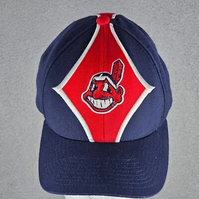 De colección Cleveland Indians Starter The Right Hat Gorra con tirantes Diamond Chief Wahoo Foto 1 de 4