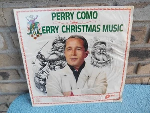 PERRY COMO SINGS MERRY CHRISTMAS MUSIC 1961 LP RECORD ALBUM PICKWICK CAS-660 - Picture 1 of 11