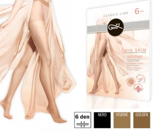 GATTA THIN SKIN medias finas ultratransparentes efecto maquillaje 6 den - Imagen 1 de 10