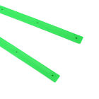 (green)Rail For Skateboarding Stable Flexible Longboard Rails Ribs Bones Glossy