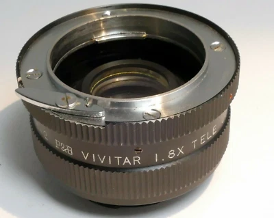 Vivitar 1.8X Teleconverter lens  For Exakta mount  manual focus - Image 1 of 4