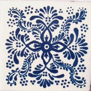 90 Mexican Tiles Talavera Ceramic Handmade Mexico #C039 - Picture 1 of 2