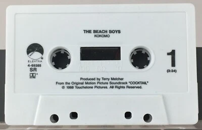 Beach Boys Little Richard Cassette Tape Single Cocktail Soundtrack 1988 Elektra - Image 1 of 4