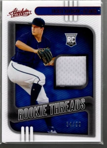 B0303- 2021 Absolute ROOKIE Threads Red #1 Tucker Davidson /99 ( ROOKIE CARD) - Picture 1 of 2