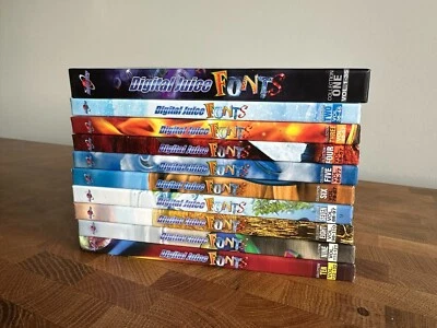 Digital Juice Fonts Collection 1 - 10 - Image 1 of 2