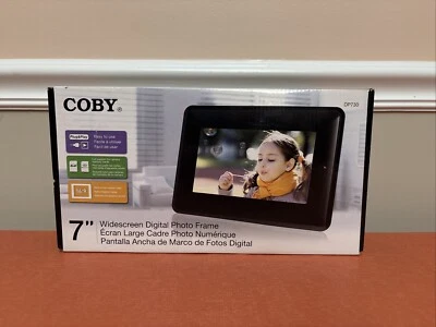 COBY 7" Widescreen Digital Photo Frame  DP730 New - Image 1 of 2