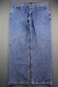 Pantalones de mezclilla Lee 2009 para hombre ajuste regular pierna recta talla 40x30 (medida 40x29) - Imagen 1 de 7