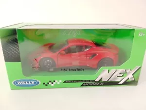 Welly Lotus Emira red 2021 1/24 24115W-RD - Foto 1 di 3