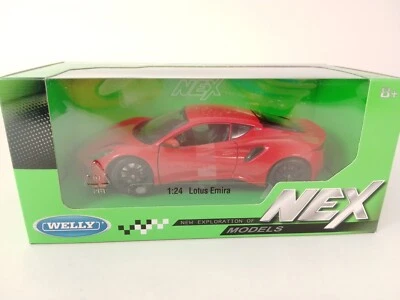Welly Lotus Emira red 2021 1/24 24115W-RD - Immagine 1 di 3