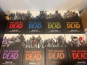 The Walking Dead Hardcover Books Lot 1-8 Graphic Novels - Picture 1 of 16
