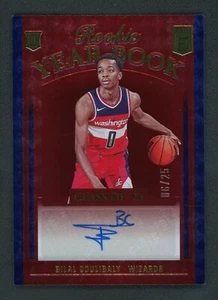 2023-24 BILAL COULIBALY 06/25 AUTOMÁTICO PANINI DONRUSS ELITE ANUARIO NOVATO RC - Imagen 1 de 2