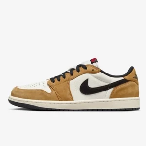 Nike Air Jordan 1 Retro Low OG 'Sail/Golden Harvest' (CZ0790-107) Expeditedship - Picture 1 of 6
