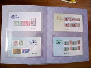 2024 Queen Elizabeth I I Royal Visit Minisheet Collection-120 Issued--113/120 - Picture 1 of 7