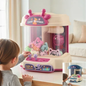 Mini Claw Machine Doll Arcade Electronic Game Toys for kid's Birthday Party - Picture 1 of 10