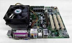 Abit VA-10 Motherboard w/ AMD Duron 1350MHz, 512MB Ram - Vintage - Picture 1 of 11