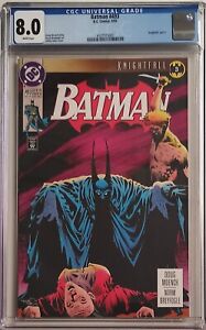 Batman #493 Gradato Cgc 8.0 D.c. Comics 1993 USA