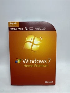 Microsoft Windows 7 Home Premium 2010 Family Pack gebraucht - Bild 1 von 15