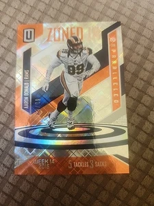 Aaron Donald 2016 Unparalleled Orange /99 Zoned In Rams - Picture 1 of 3