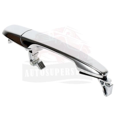 Rear Left Right Chrome Outside Door Handle wo/ Keyhole For Ford Edge 2007-2010 - Image 1 of 4