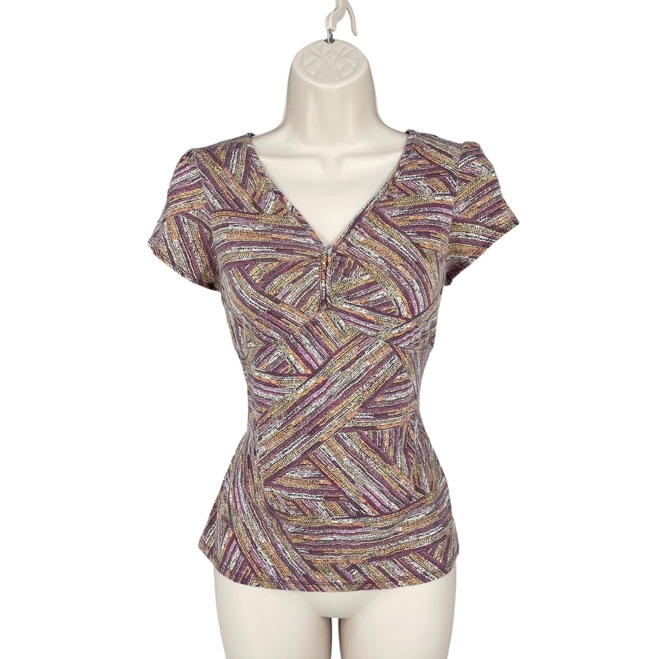 Camisa Babydoll Y2K Mujer Multicolor Cintura Imperio Ropa de Calle Elástica Top Talla MP Foto 1 de 4