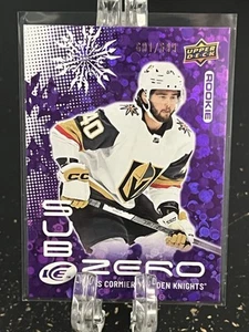 LUKAS CORMIER--SUB ZERO--ROOKIE--2024-25 UD ICE--GOLDEN KNIGHTS--691/699 - Picture 1 of 2