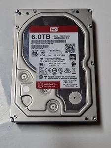 WD FESTPLATTE WD RED PRO WD6003FFBX 6TB 7200U/min 256MB CACHE SATA III 3.5" Zoll - Afbeelding 1 van 3