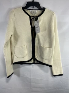 Zara Ivory Sweater - Size Large - Picture 1 of 6