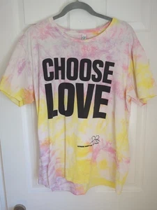 Choose Love Catherine Hamnet Tie-dye Unisex Extra Large Limited Edition T-shirt - Picture 1 of 5