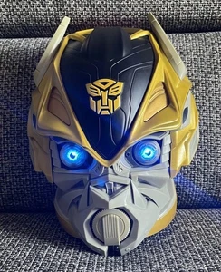 Selten Hasbro Transformers 3D Hummel Deko LED Nachtlicht Wand blaue Augen rot  - Bild 1 von 3